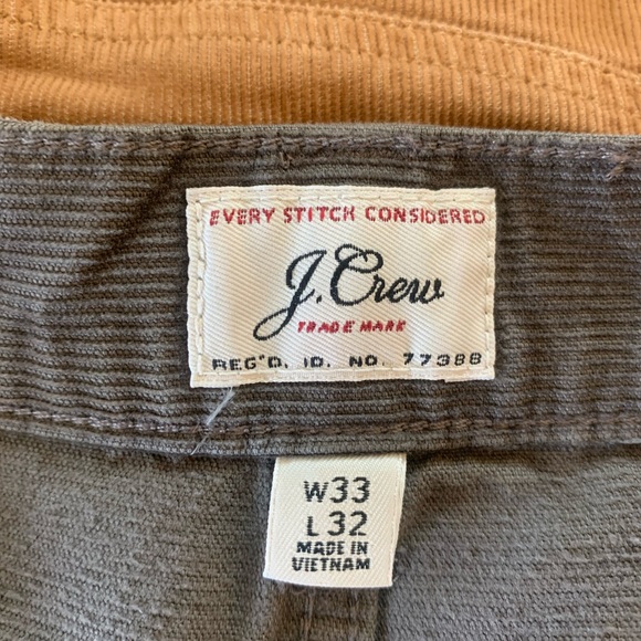 J. Crew corduroys grey - Picture 5 of 6